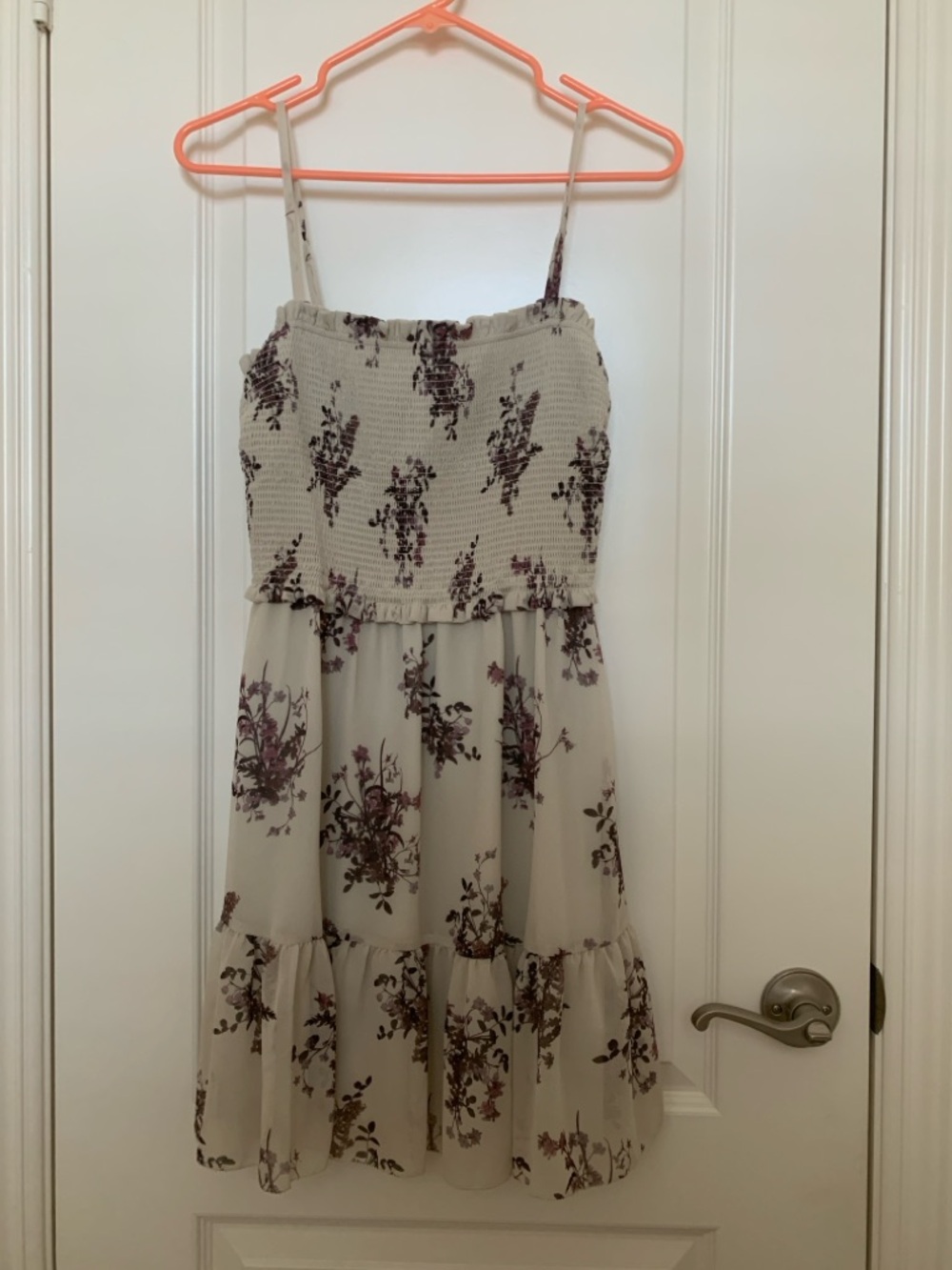 NWT Aritzia Wilfred Catamaran Dress - Birch/Soft Orchid
